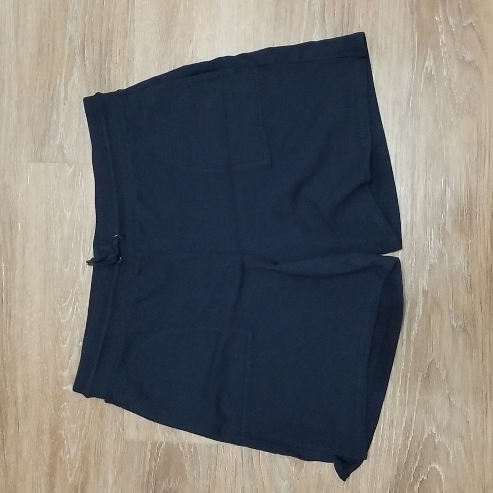 (L) T by Talbots Drawstring Solid Color Shorts Loungewear Leisure Comfortable